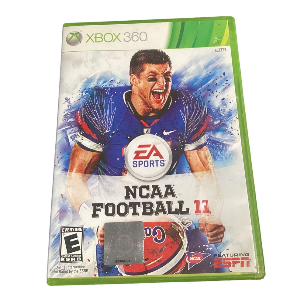 👜NCAA Football 11 Microsoft Xbox 360‎ previously owned